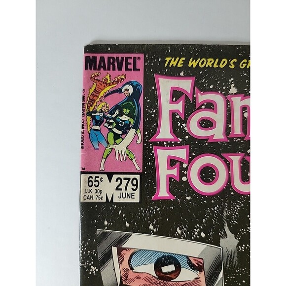 Marvel Comics Fantastic Four #279 - Picture 3 of 7